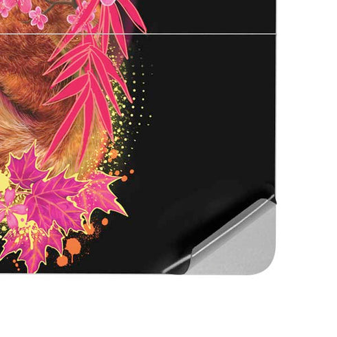 Red Panda with Flowers by Sheena Pike Surface Laptop Studio Skin